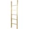 Ekena Millwork 19"W x 72"H x 3 1/2"D Vintage Farmhouse 5 Rung Ladder, Barnwood Decor Collection, Natural Barnwood DECR019X072X04LDRUF - alternate 2